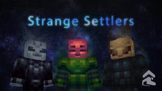 Thumbnail of the Minecraft Bedrock Marketplace product Strange Settlers created by Project Moonboot.