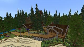 Screenshot of the Minecraft Bedrock Marketplace product Summer Camp Roleplay created by Project Moonboot.