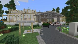 Screenshot of the Minecraft Bedrock Marketplace product Summer Island created by Project Moonboot.