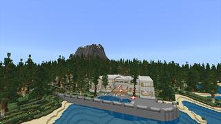 Screenshot of the Minecraft Bedrock Marketplace product Summer Island created by Project Moonboot.