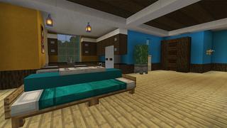 Screenshot of the Minecraft Bedrock Marketplace product The Boardwalk created by Project Moonboot.