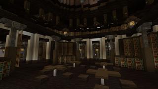 Screenshot of the Minecraft Bedrock Marketplace product University Roleplay created by Project Moonboot.