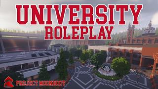 Thumbnail of the Minecraft Bedrock Marketplace product University Roleplay created by Project Moonboot.