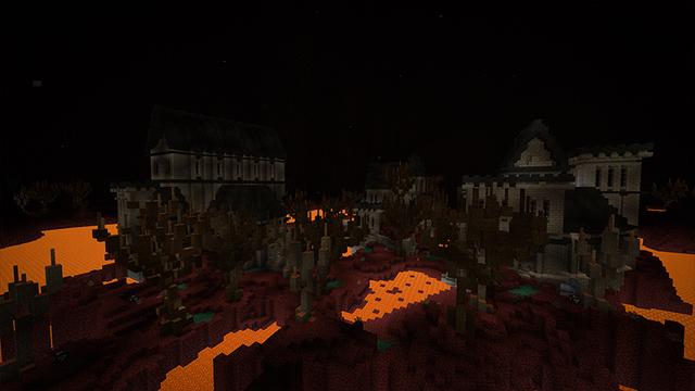 Screenshot of the Minecraft Bedrock Marketplace product Unlucky Blocks created by Project Moonboot.