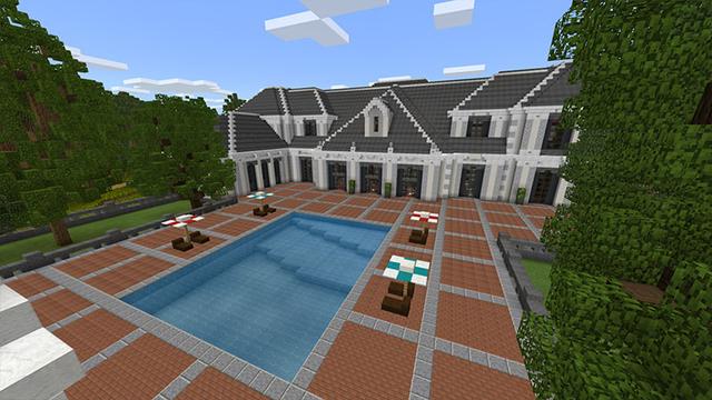 Screenshot of the Minecraft Bedrock Marketplace product Wellington Estate created by Project Moonboot.