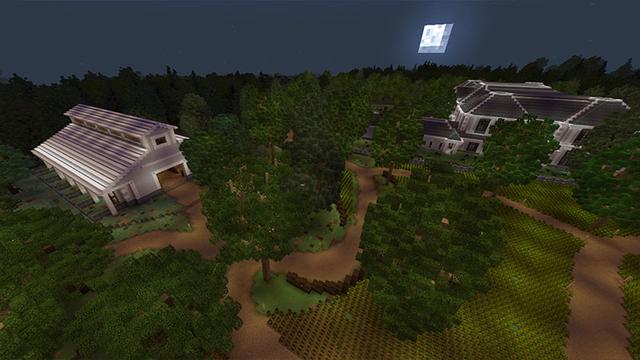 Screenshot of the Minecraft Bedrock Marketplace product Wellington Estate created by Project Moonboot.
