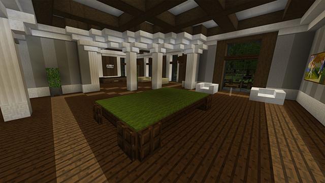 Screenshot of the Minecraft Bedrock Marketplace product Wellington Estate created by Project Moonboot.