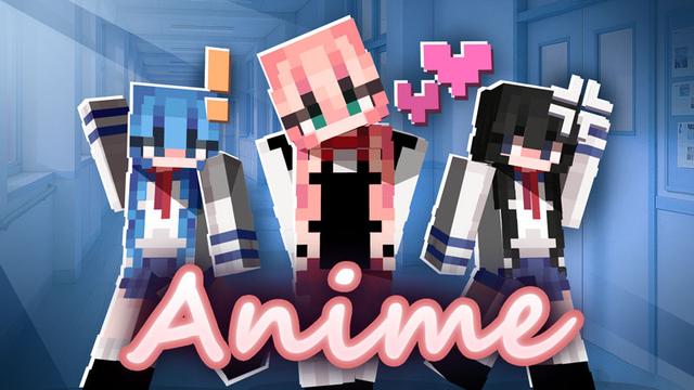 Thumbnail of the Minecraft Bedrock Marketplace product Anime School created by QwertyuiopThePie.