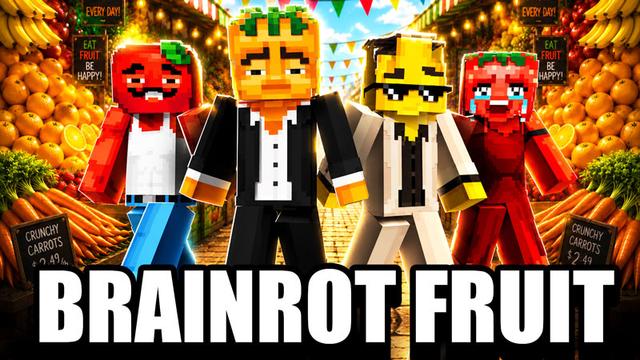 Thumbnail of the Minecraft Bedrock Marketplace product Brainrot Fruit created by QwertyuiopThePie.