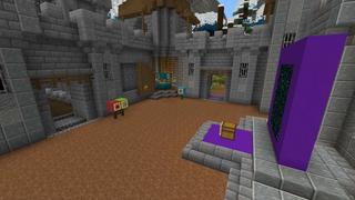 Screenshot of the Minecraft Bedrock Marketplace product Build & Fight created by QwertyuiopThePie.