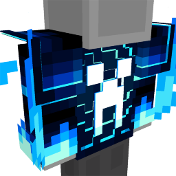 Thumbnail of the Minecraft Bedrock Marketplace product Cyan Creeper Fire created by QwertyuiopThePie.