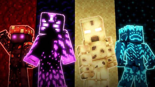 Thumbnail of the Minecraft Bedrock Marketplace product Biome Monsters HD created by Radium Studio.