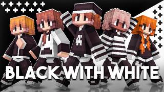 Thumbnail of the Minecraft Bedrock Marketplace product BLACK and WHITE created by Radium Studio.