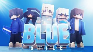 Thumbnail of the Minecraft Bedrock Marketplace product Blue Style created by Radium Studio.