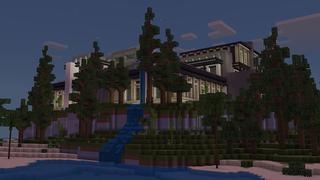 Screenshot of the Minecraft Bedrock Marketplace product MILLIONÄRSVILLA created by Radium Studio.