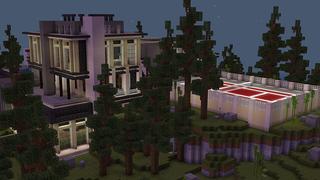 Screenshot of the Minecraft Bedrock Marketplace product MILLIONÄRSVILLA created by Radium Studio.