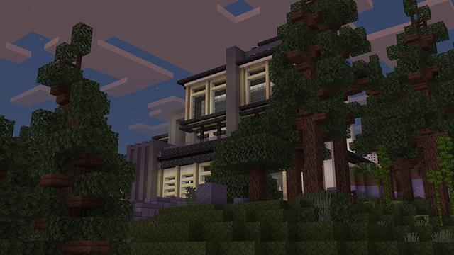Screenshot of the Minecraft Bedrock Marketplace product MILLIONAIRE MANSION created by Radium Studio.