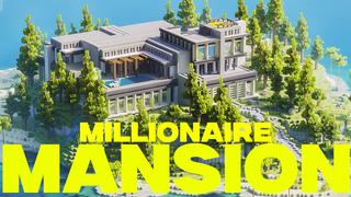 Thumbnail of the Minecraft Bedrock Marketplace product MILLIONAIRE MANSION created by Radium Studio.