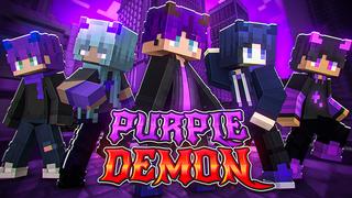 Thumbnail of the Minecraft Bedrock Marketplace product Purple Demon created by Radium Studio.