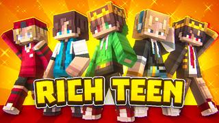 Thumbnail of the Minecraft Bedrock Marketplace product RICH TEEN created by Radium Studio.