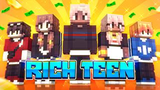 Thumbnail of the Minecraft Bedrock Marketplace product Rich Teen created by Radium Studio.