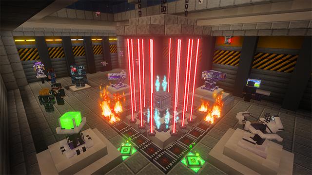 Screenshot of the Minecraft Bedrock Marketplace product Security Add-On created by Radium Studio.