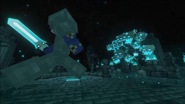 Screenshot of the Minecraft Bedrock Marketplace product The Hollow Dimension created by Radium Studio.