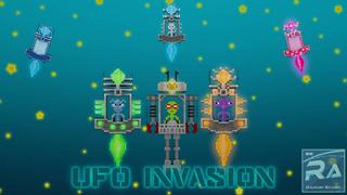 Thumbnail of the Minecraft Bedrock Marketplace product UFO Invasion created by Radium Studio.