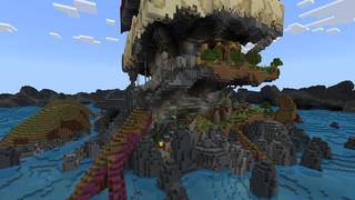 Screenshot of the Minecraft Bedrock Marketplace product Adventure Cube created by Rainbow Theory.