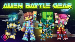 Thumbnail of the Minecraft Bedrock Marketplace product Alien Battle Gear created by Rainbow Theory.