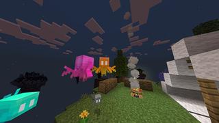 Screenshot of the Minecraft Bedrock Marketplace product AllayBlock created by Rainbow Theory.