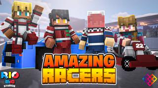 Thumbnail of the Minecraft Bedrock Marketplace product Amazing Racers created by Rainbow Theory.