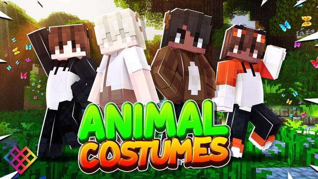 Thumbnail of the Minecraft Bedrock Marketplace product Animal Costumes created by Rainbow Theory.