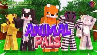 Thumbnail of the Minecraft Bedrock Marketplace product Animal Pals created by Rainbow Theory.