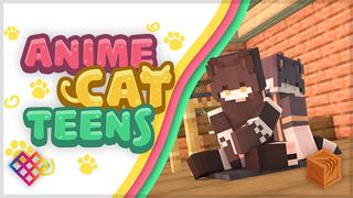 Thumbnail of the Minecraft Bedrock Marketplace product Anime Cat Teens created by Rainbow Theory.