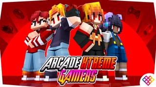 Thumbnail of the Minecraft Bedrock Marketplace product Arcade Xtreme Gamers created by Rainbow Theory.