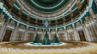 Screenshot of the Minecraft Bedrock Marketplace product Atlantic Palace created by Rainbow Theory.