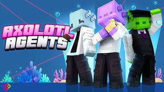 Thumbnail of the Minecraft Bedrock Marketplace product Axolotl Agents created by Rainbow Theory.