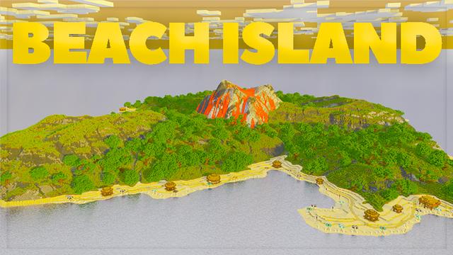 Thumbnail of the Minecraft Bedrock Marketplace product Beach Island created by Rainbow Theory.