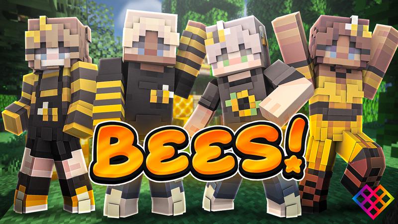 Bees! by Rainbow Theory | CHUNK - Minecraft Bedrock Marketplace Explorer