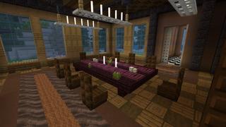 Screenshot of the Minecraft Bedrock Marketplace product Billionaire Mansion created by Rainbow Theory.