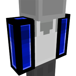 Thumbnail of the Minecraft Bedrock Marketplace product Blue Matrix Arms created by Rainbow Theory.