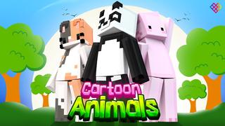 Thumbnail of the Minecraft Bedrock Marketplace product Cartoon Animals created by Rainbow Theory.