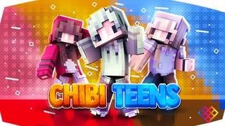 Thumbnail of the Minecraft Bedrock Marketplace product Chibi Teens created by Rainbow Theory.