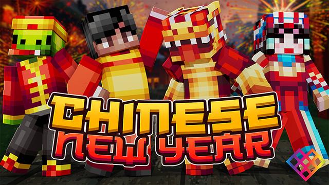 Thumbnail of the Minecraft Bedrock Marketplace product Chinese New Year created by Rainbow Theory.