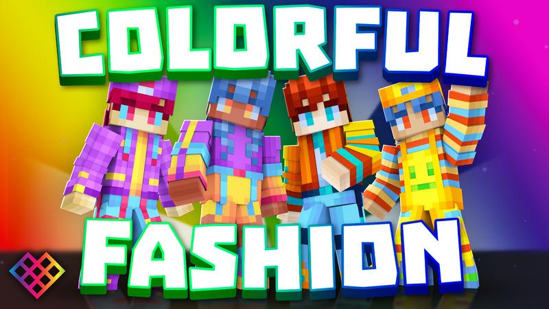Colorful Fashion by Rainbow Theory | CHUNK - Minecraft Bedrock ...