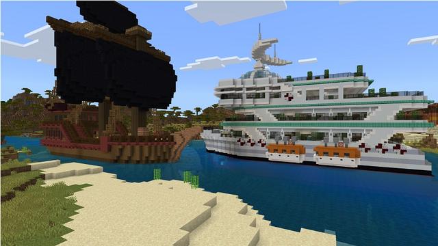 Screenshot of the Minecraft Bedrock Marketplace product Craftable Structures Add-On created by Rainbow Theory.