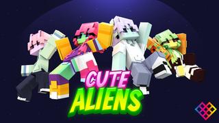 Thumbnail of the Minecraft Bedrock Marketplace product Cute Aliens created by Rainbow Theory.