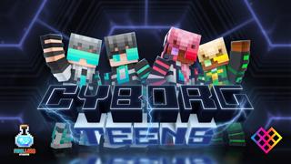 Thumbnail of the Minecraft Bedrock Marketplace product Cyborg Teens created by Rainbow Theory.