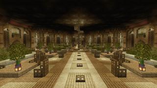 Screenshot of the Minecraft Bedrock Marketplace product Desert Palace created by Rainbow Theory.
